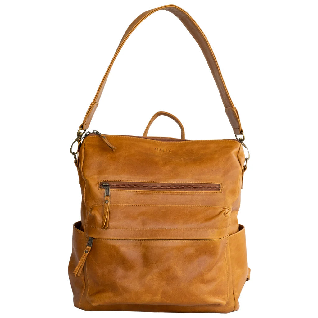 Ladies Leather Backpack