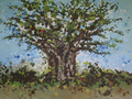 Allison Pilling Original Oil Painting - One Last Bloom