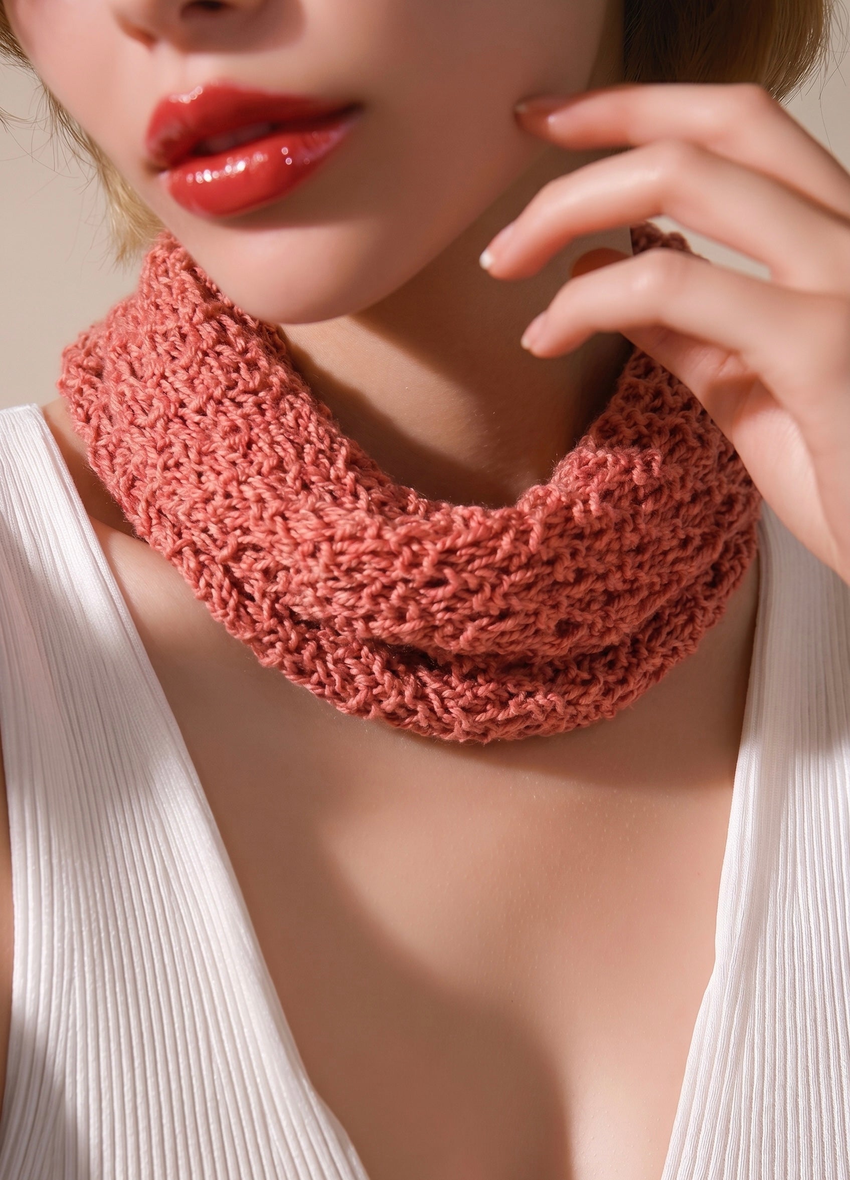 Merino Wool Cowl Scarves