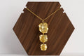 Bushwillow Three piece pendant - Gold
