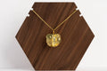 Large Bushwillow drop pendant - Gold