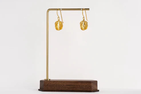 Small Bushwillow drop on hook - Gold