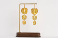The Trio - Large, Medium, Small Bushwillow Earring - Gold