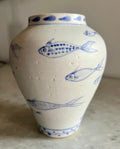 Sarah Walters Fish Ceramic Vase