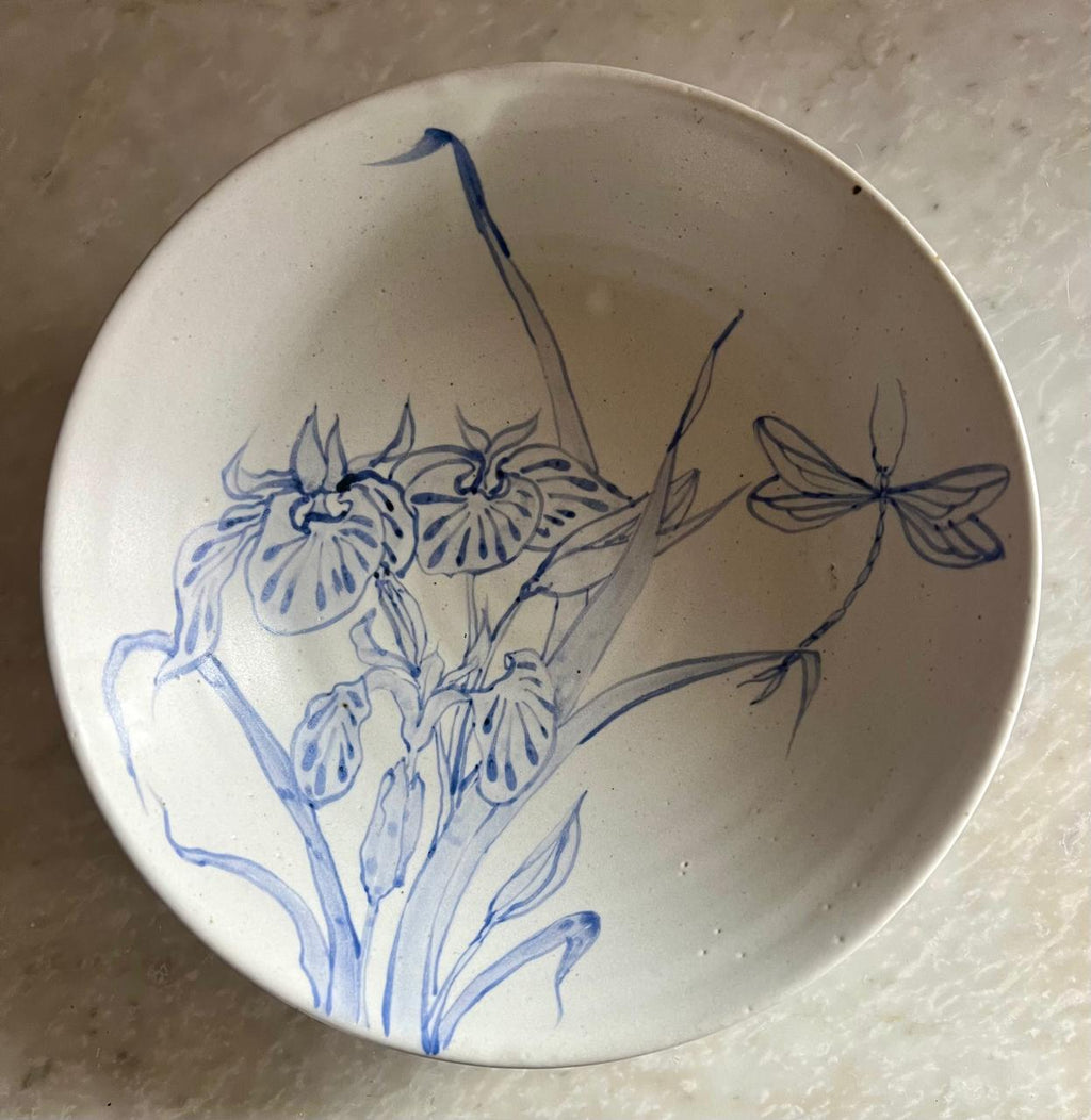Sarah Walters Stoneware Botanical Bowl