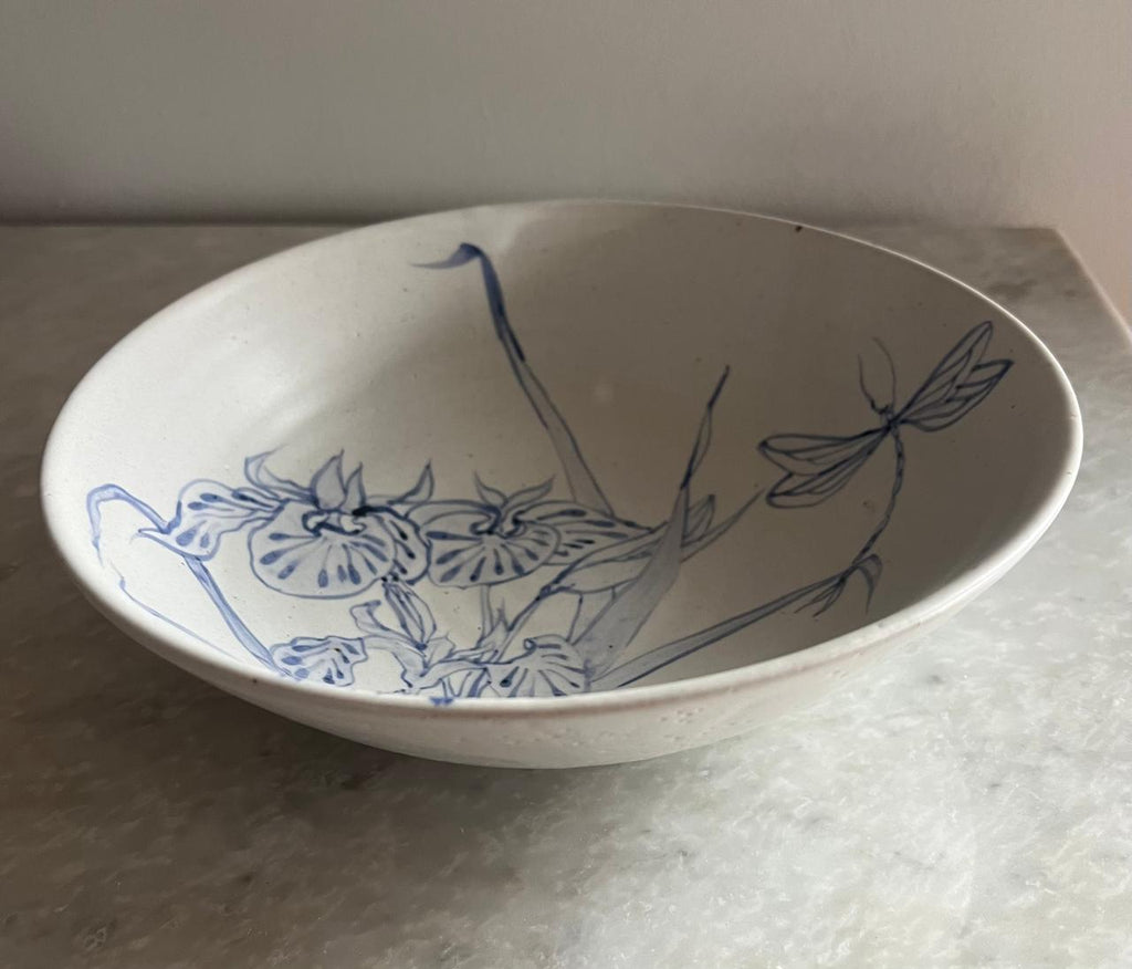 Sarah Walters Stoneware Botanical Bowl