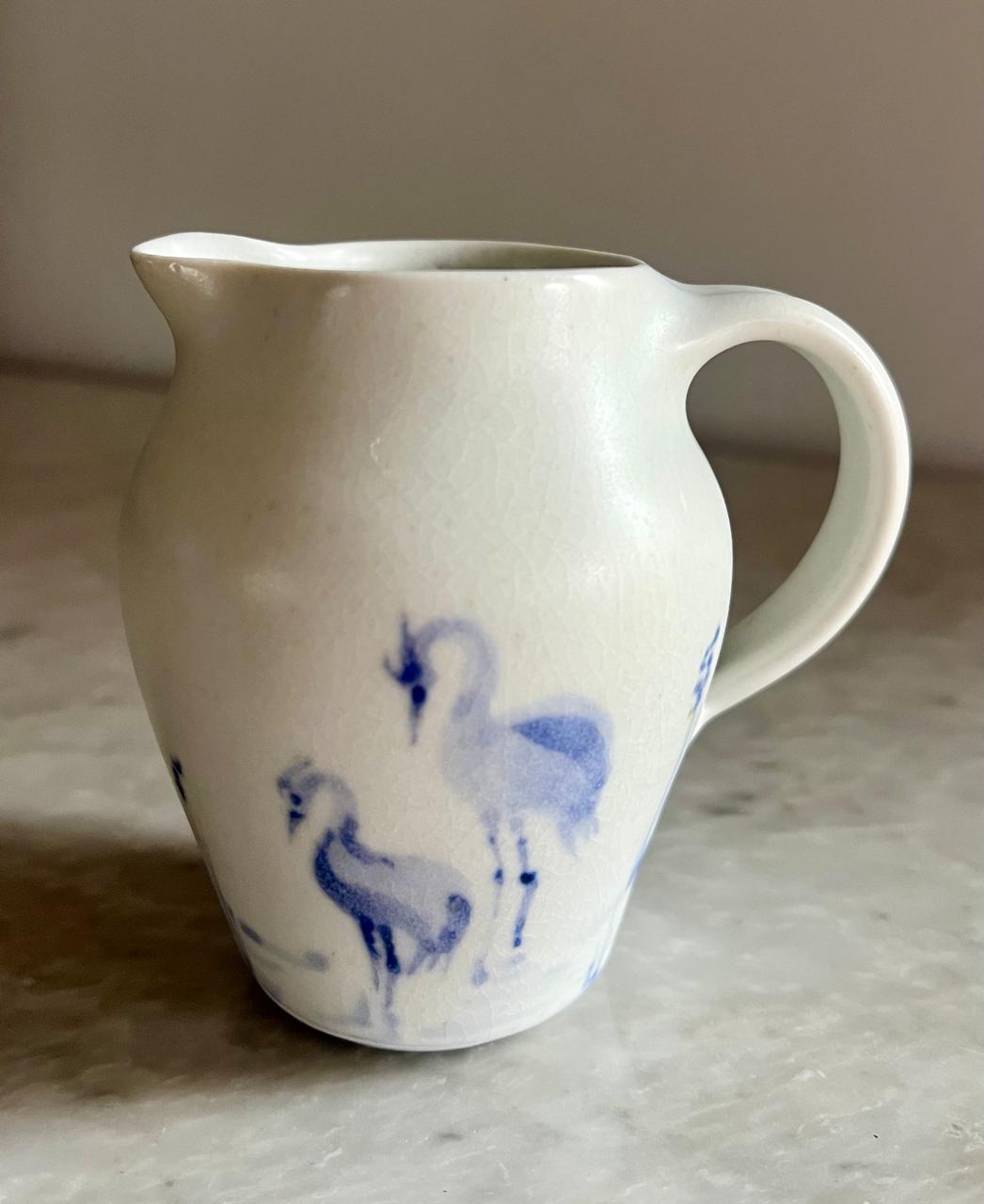 Sarah Walters Medium Porcelain Bird Jug