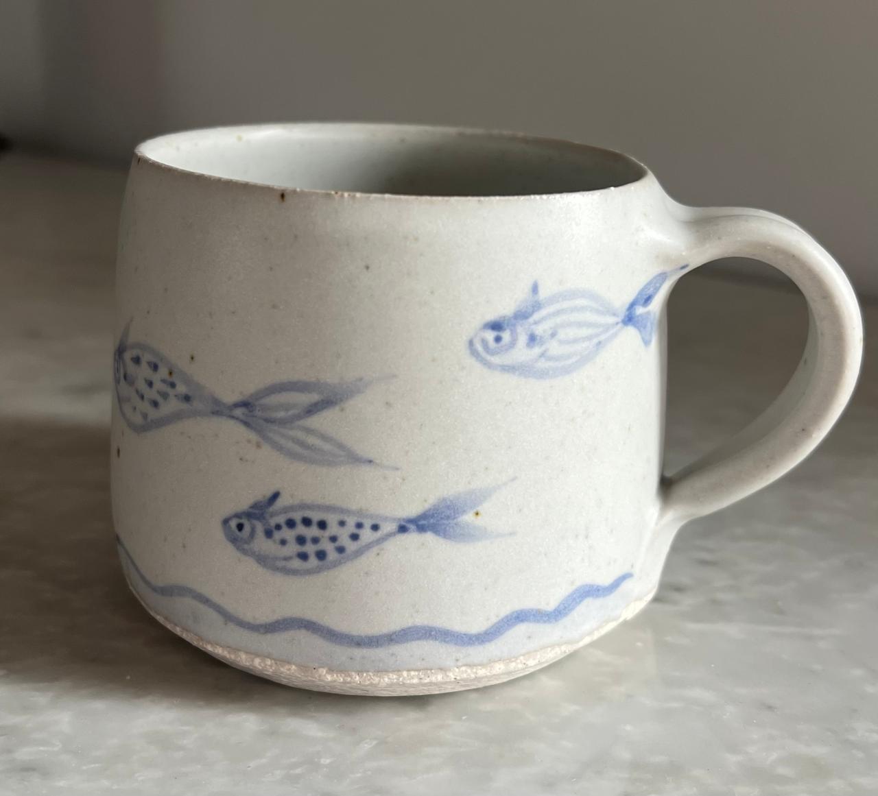 Sarah Walters Fish Mug