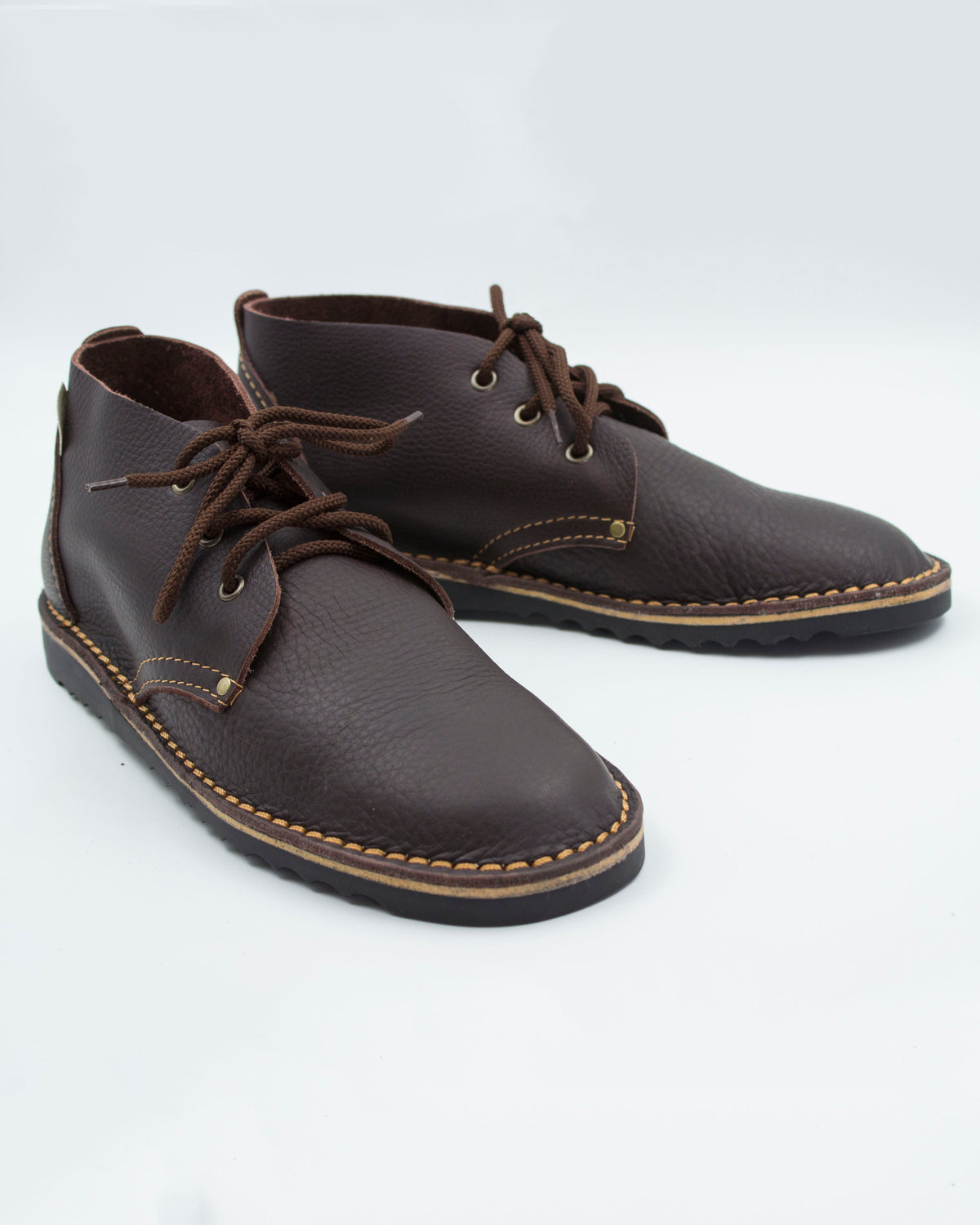 High Cut Veldskoen - Dark Brown by Mark of Legend
